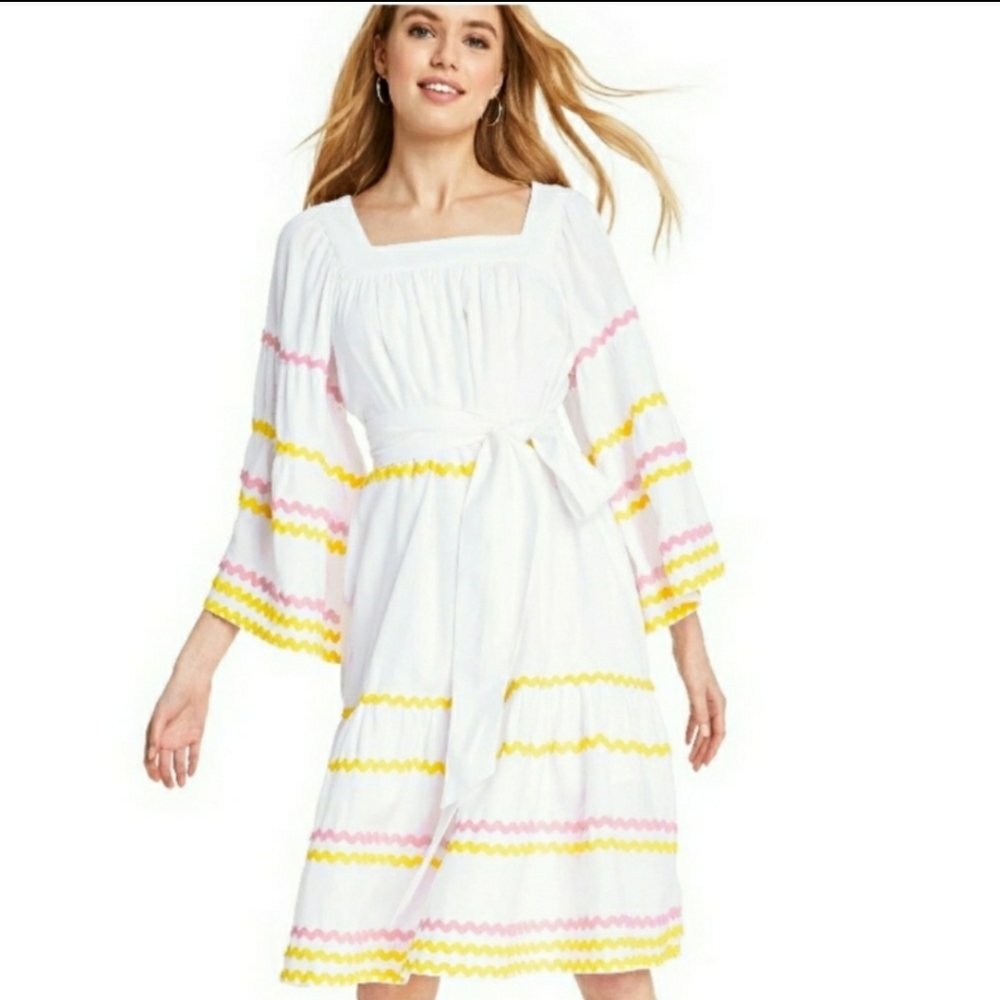 Lisa Marie Fernandez Ruffle Dress